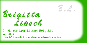 brigitta lipsch business card
